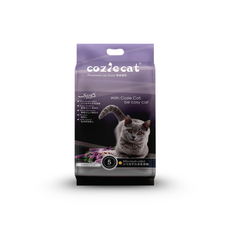 Cozie Cat Litter Lavender 5LT