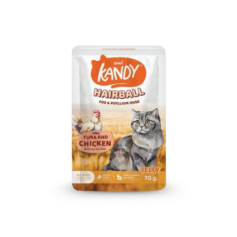 Kandy Cat Wet Food Hairball Formula 70g