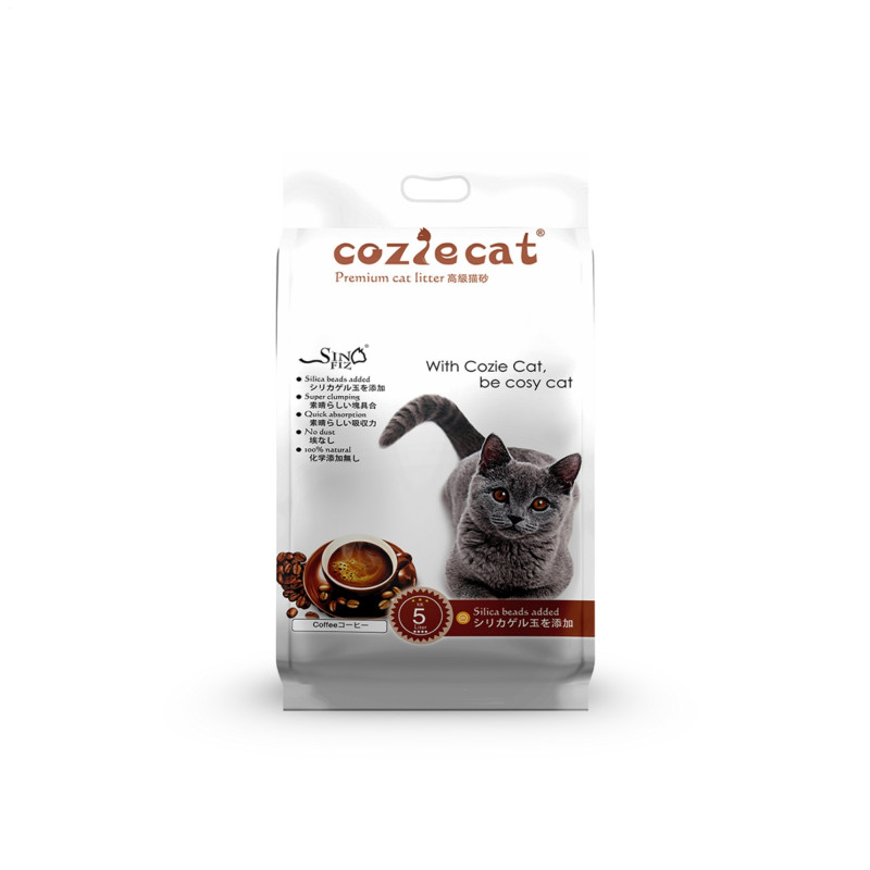 Cozie Cat Litter Coffee 5LT